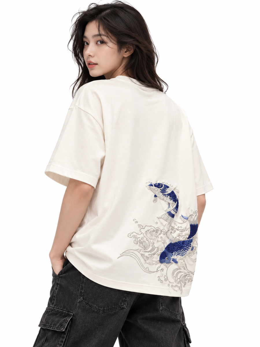 Koi Waves: Blue Current