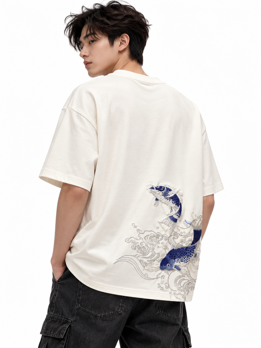 Koi Waves: Blue Current