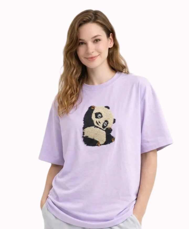 Cute Panda : Purple LUV