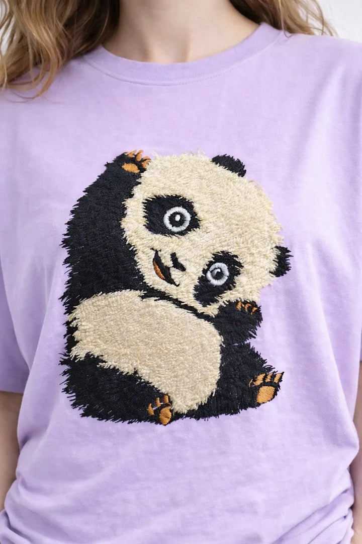 Cute Panda : Purple LUV