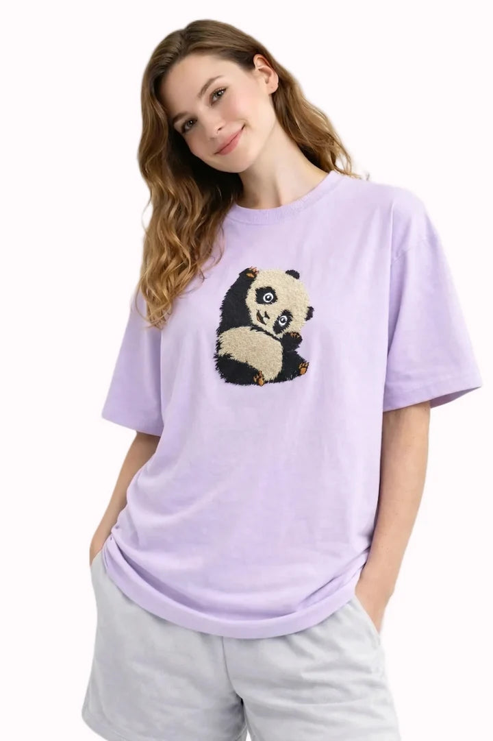 Cute Panda : Purple LUV