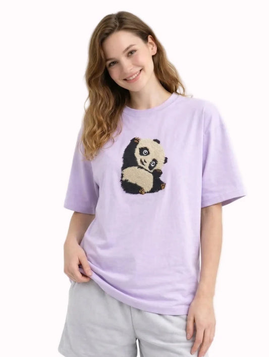 Cute Panda : Purple LUV