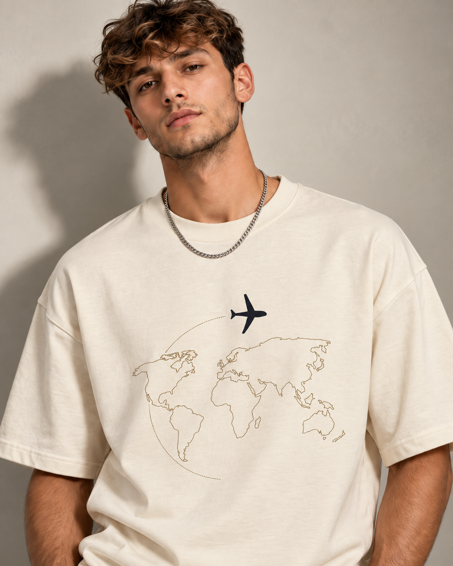 World Map : Airplane