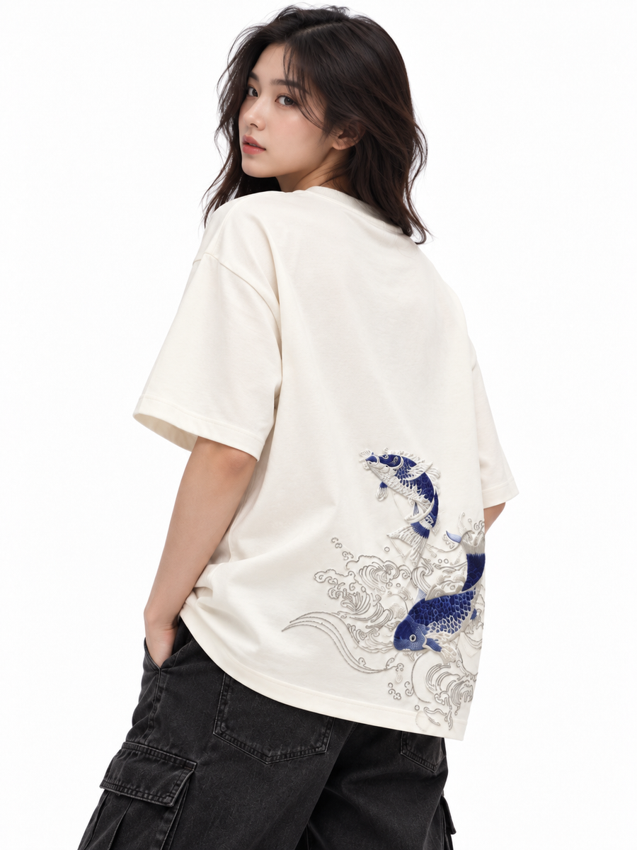 Koi Waves: Blue Current