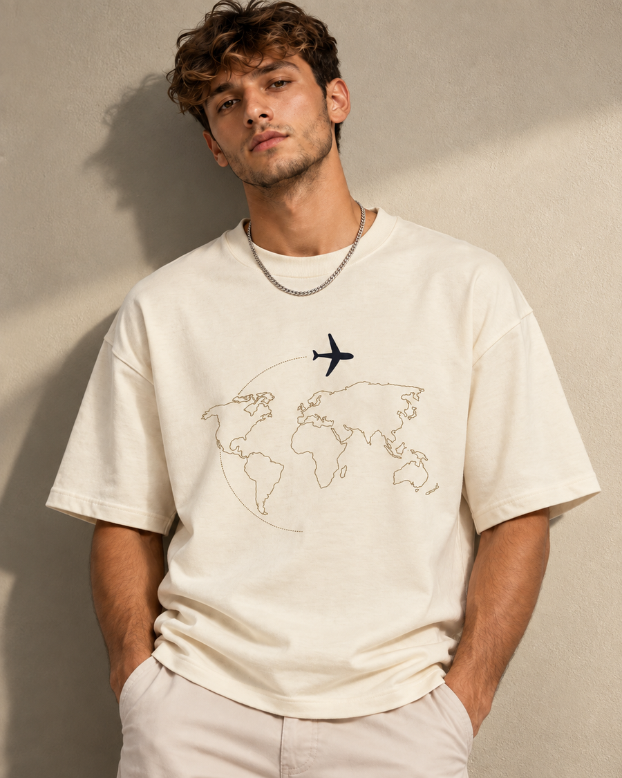 World Map : Airplane